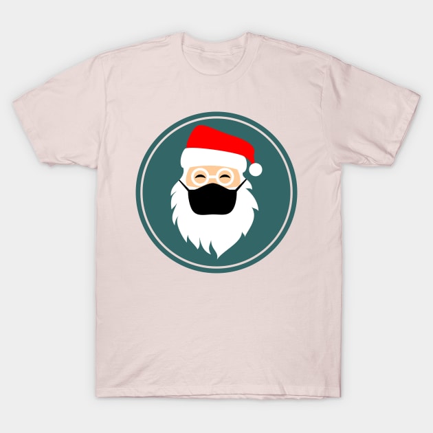 Christmask Santa T-Shirt by Peping84